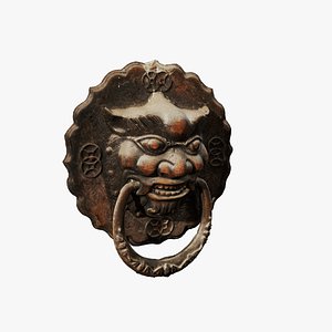 3D model Anydrafts Copper knocker 01