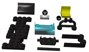 Assorted of Lego Bricks