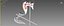 3D Spear Model Higth Poly Clear Model 3D print model