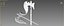 3D Spear Model Higth Poly Clear Model 3D print model