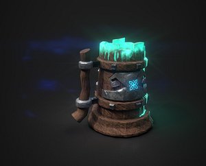 viking mug 3D model