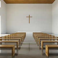 Photorealistic Modern Church