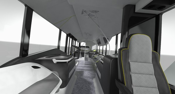 3D model mercedes future bus rigged - TurboSquid 1418840