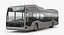 3D model mercedes future bus rigged
