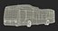 3D model mercedes future bus rigged