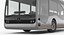 3D model mercedes future bus rigged