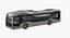 3D model mercedes future bus rigged