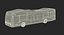 3D model mercedes future bus rigged