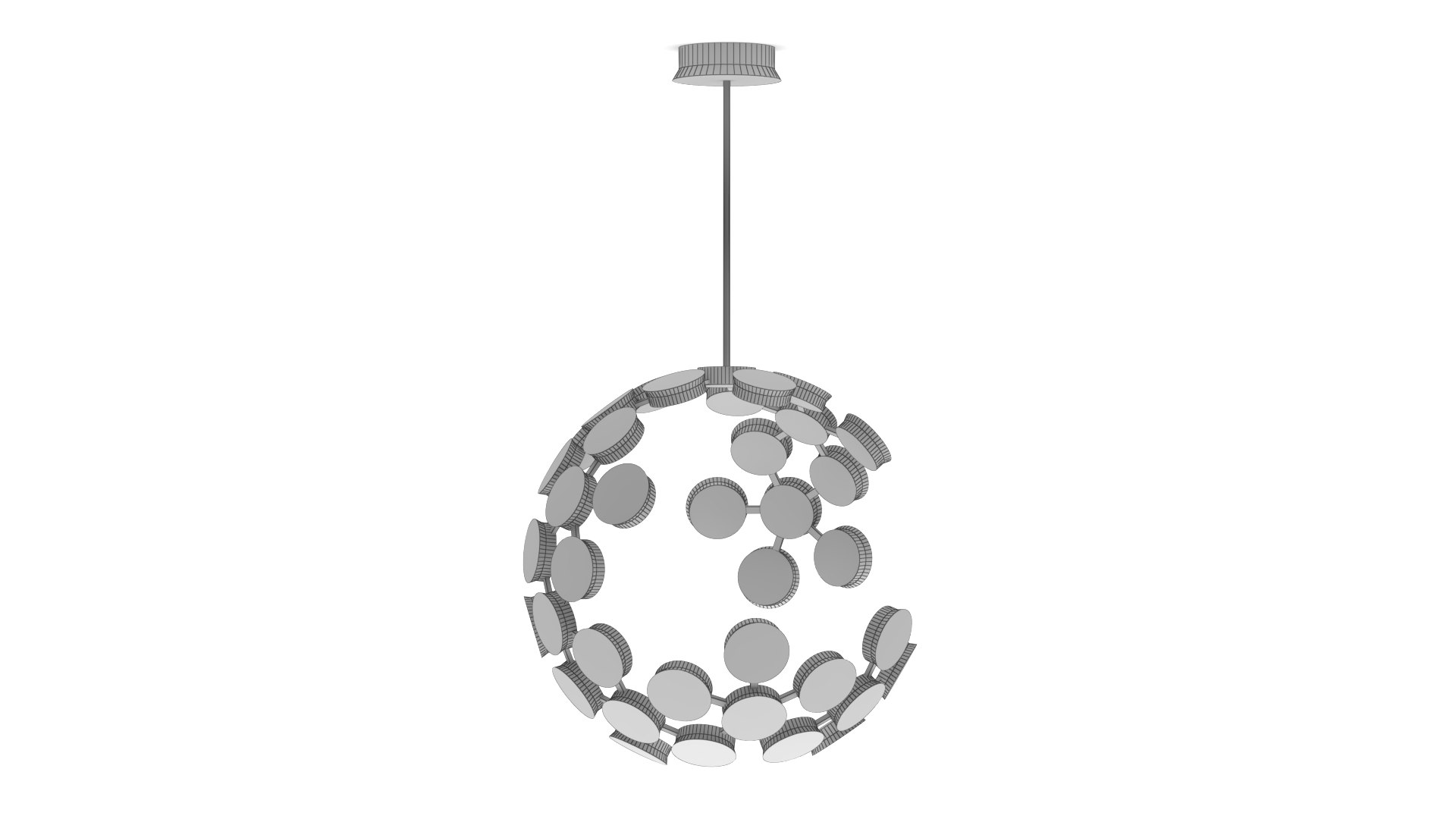 Modern ceiling light collection 3D model TurboSquid 2067174