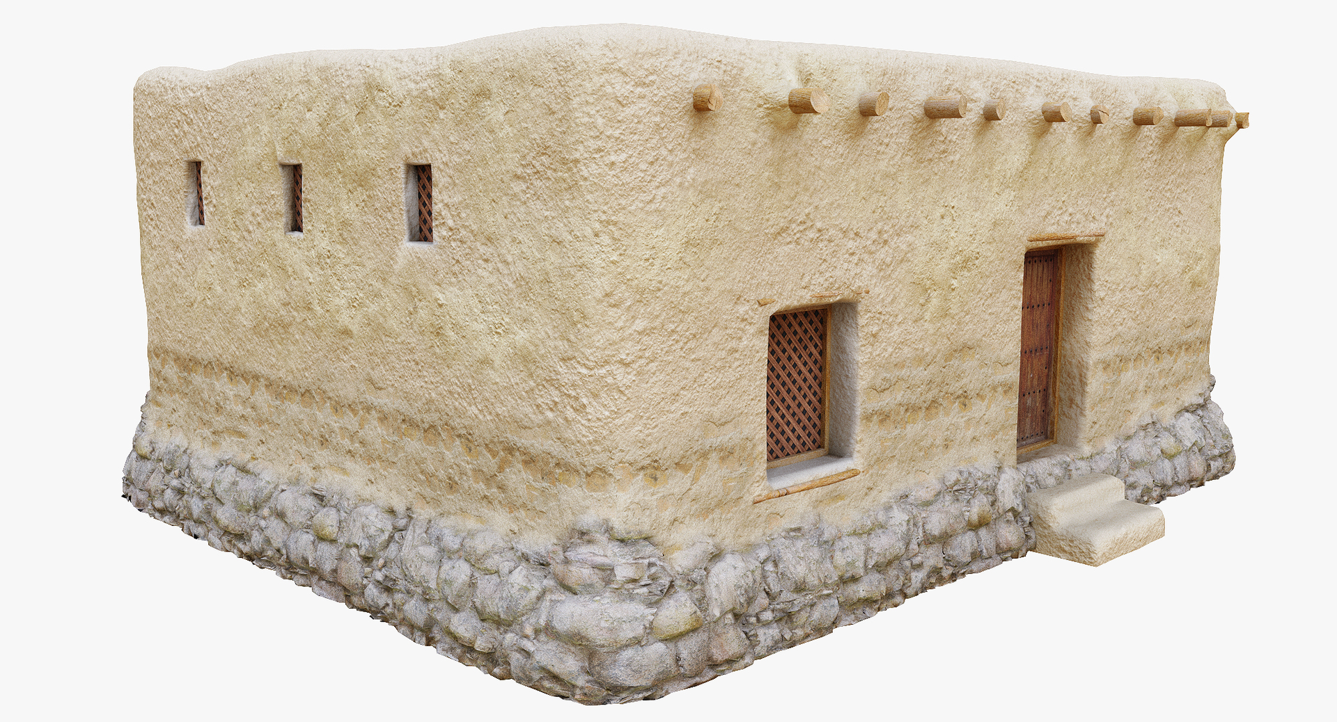 modelo 3d Antigua casa islámica árabe s08 - TurboSquid 1418991