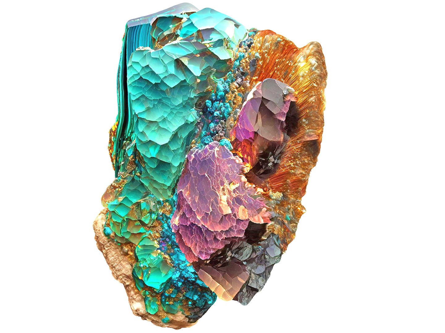Magical Crystals 3D Model - TurboSquid 2108097