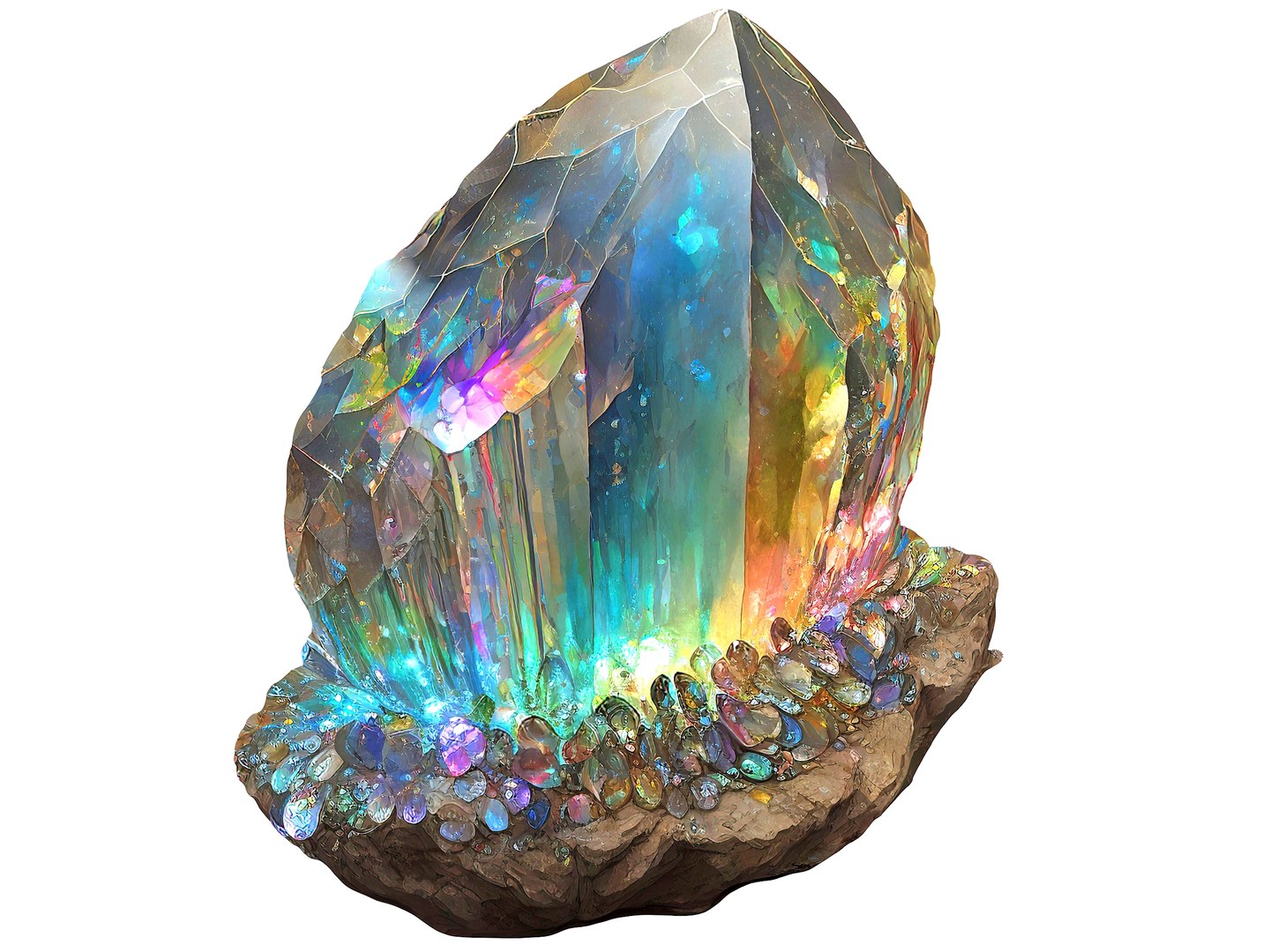 Magical Crystals 3D Model - TurboSquid 2108097