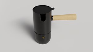 Collar Espresso Maker by Stelton 3D