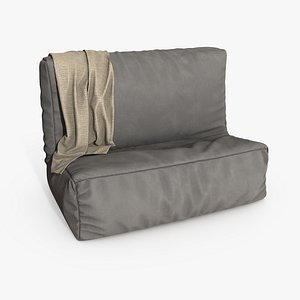 3D model Handmade Craft Soft Sofa