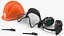 Husqvarna Forest Orange Head Protection Helmet