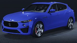 3D 2019 Maserati Levante GTS 3D Model  Italian Performance SUV