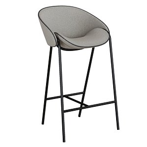 3D Folium Bar Stool by Mario Ferrarini