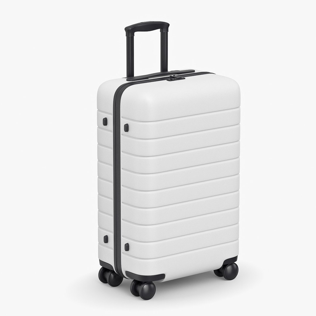 3D Suitcase Trolley Case Model - TurboSquid 1430620