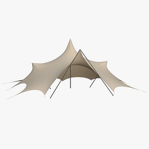 Stretch Tent Arch 3D model