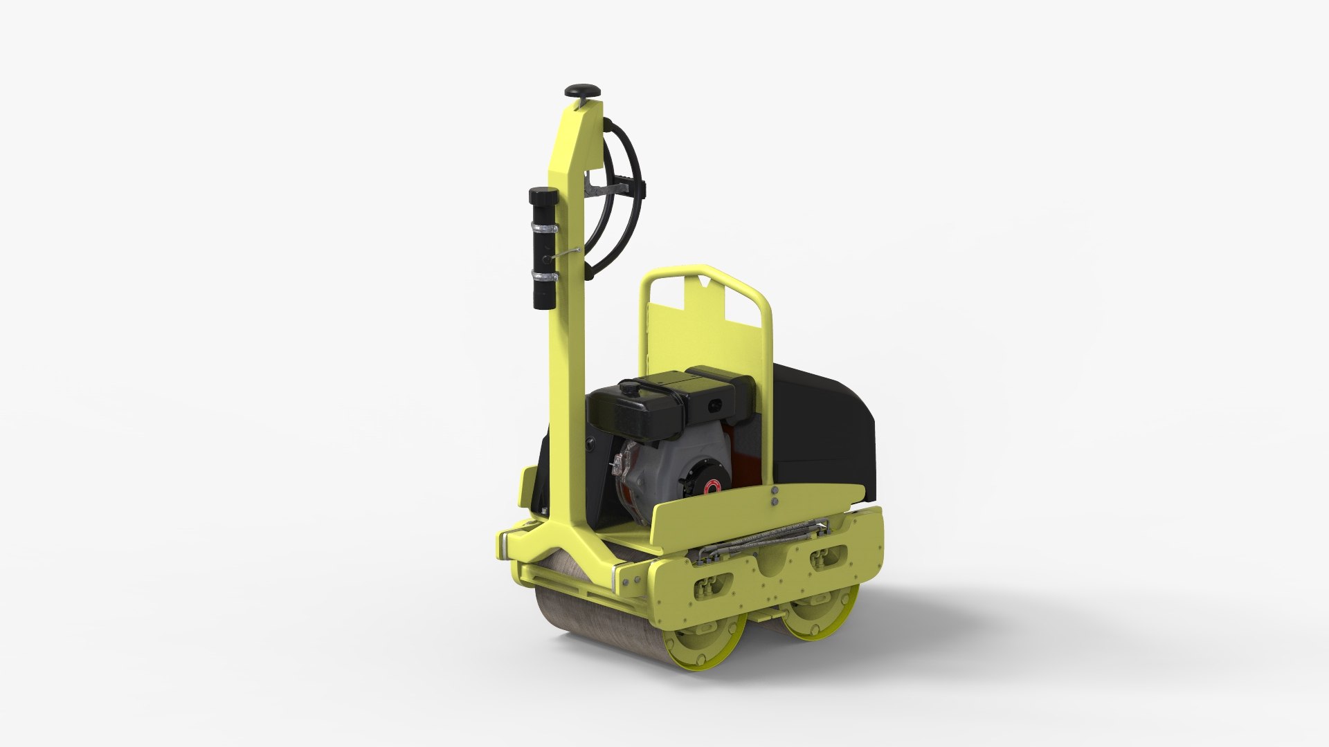 3D road roller compactor machine model - TurboSquid 1471962