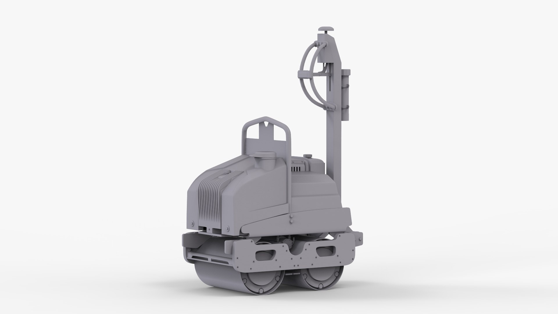 3D road roller compactor machine model - TurboSquid 1471962