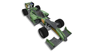 Formula 1 Racing Cars Pack 3D Model