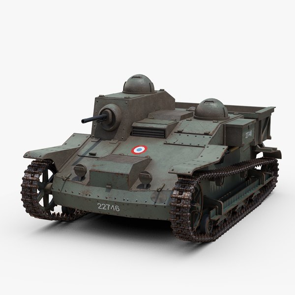 3D Renault UE Tankette