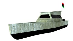 Libya Wooden Boat
