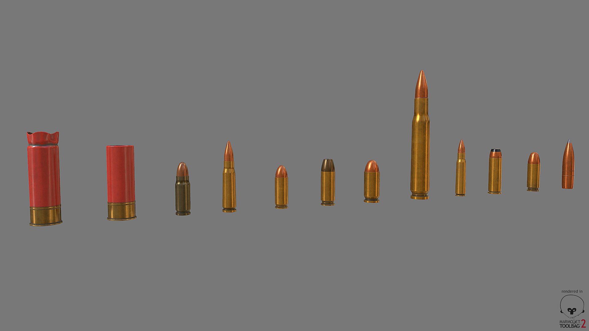 Munition Shell Pbr Obj Free