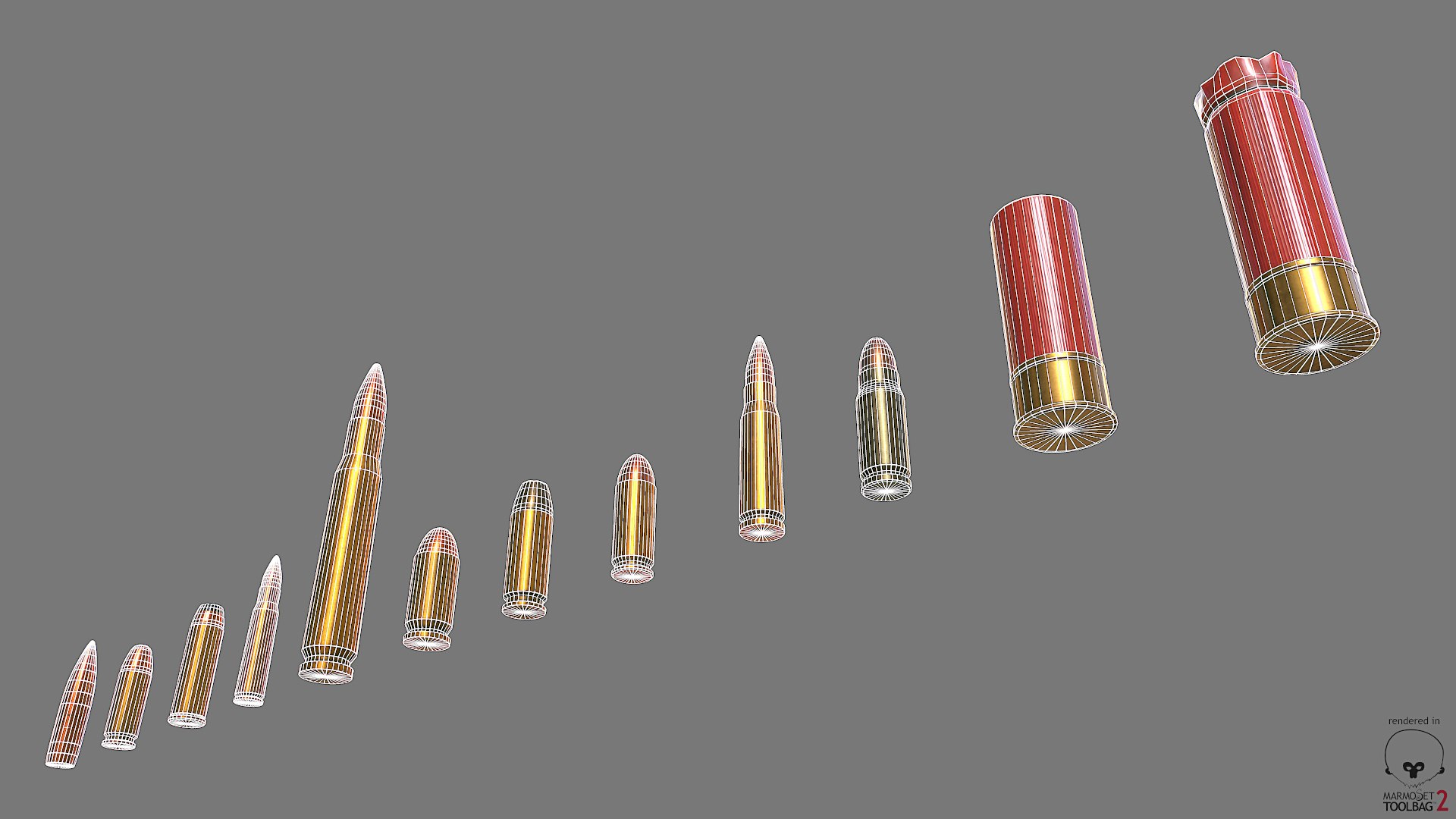 Munition Shell Pbr Obj Free