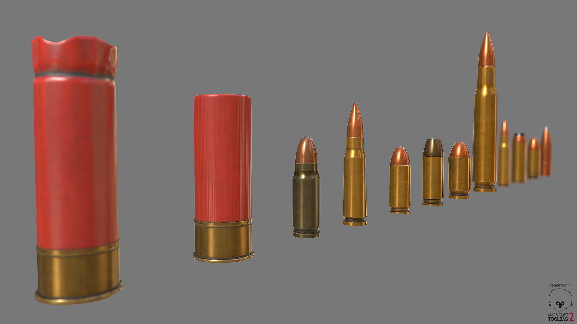 Munition Shell Pbr Obj Free