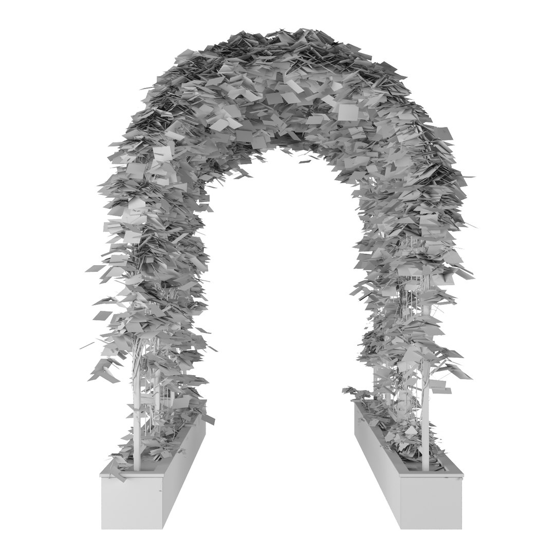Garden Arch Model - TurboSquid 1593615