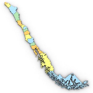 Political Map of Chile