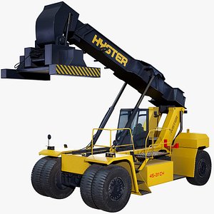 Reach Stacker Hyster Yellow PBR