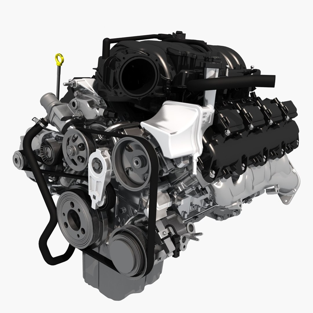 Turbo Engine 3d Model