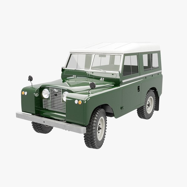 3D Land Rover Series II