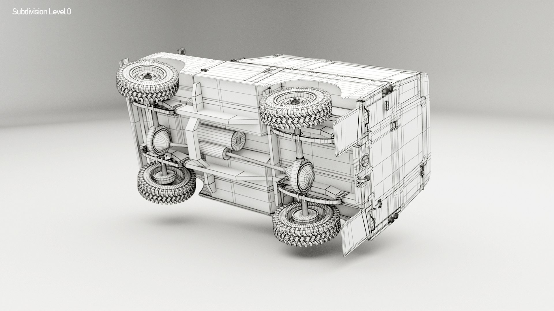 3D Land Rover Series II - TurboSquid 2180281
