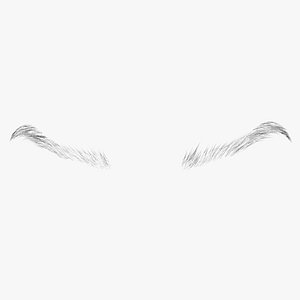 Steep Arch Brows 3D