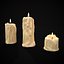 Old Melted Candles
