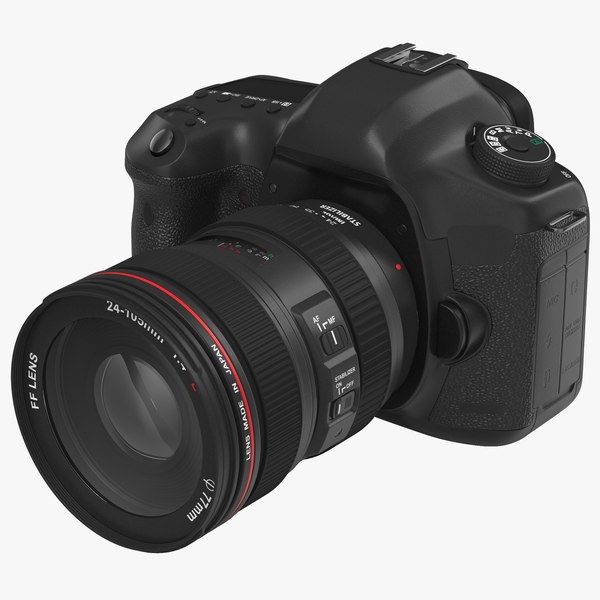 digital camera slr generic 3d model