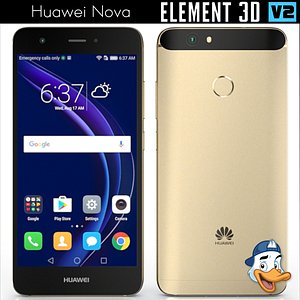 3d model huawei nova