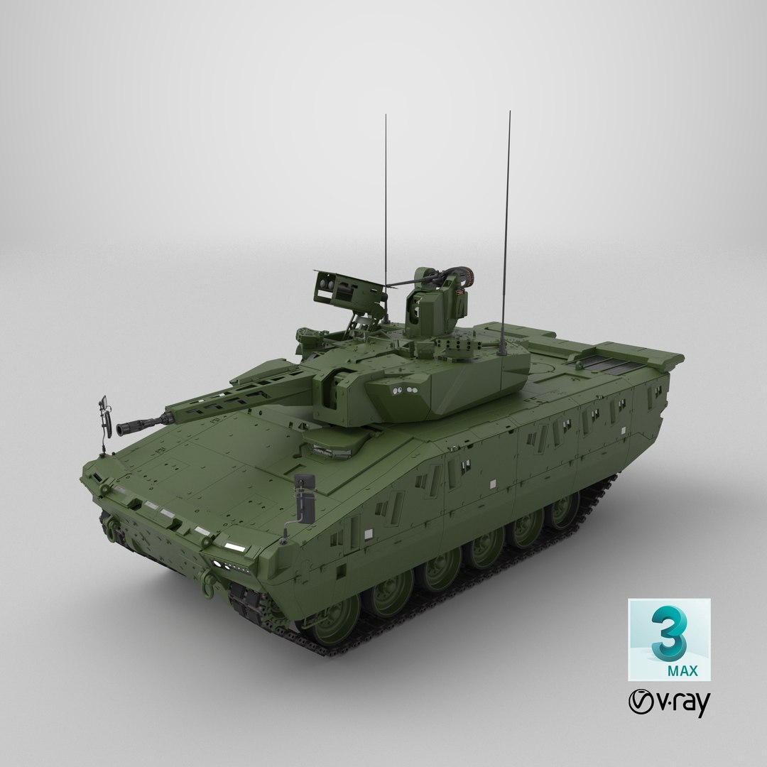Lynx KF41 Infantry Fighting Vehicle 3D model https://p.turbosquid.com/ts-thumb/0S/vYAVsq/Uh/stemcell_max_vray_render/png/1732702730/1920x1080/fit_q87/d3e0fe45fcd9dced50998b2e5aefd4314345af10/stemcell_max_vray_render.jpg