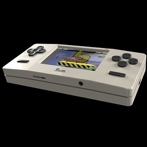 handheld console 3d model