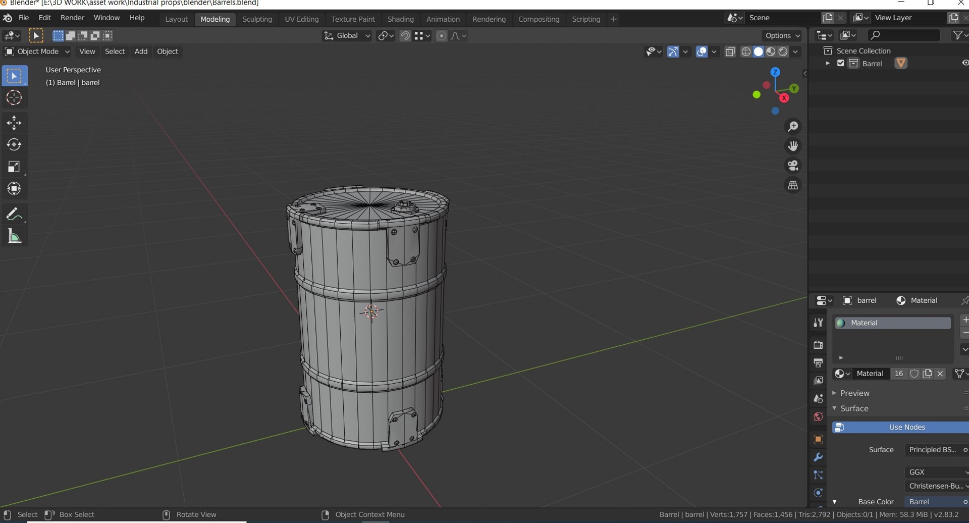 barrels materials 3D model https://p.turbosquid.com/ts-thumb/0T/2PwMDI/314oHNKd/screenshot_2/jpg/1595622204/1920x1080/fit_q87/ba229e0c40547033ba685fceffa91139e35ea81f/screenshot_2.jpg