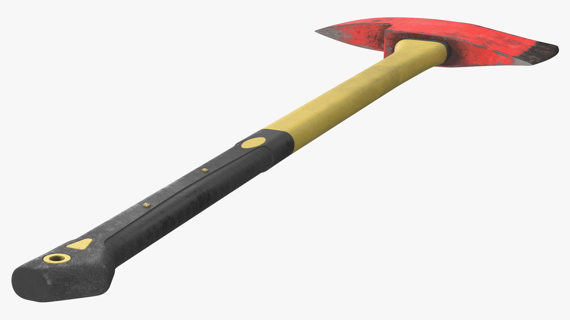 3D Pickhead Axe with Plastic Handle Shabby model - TurboSquid 2177429