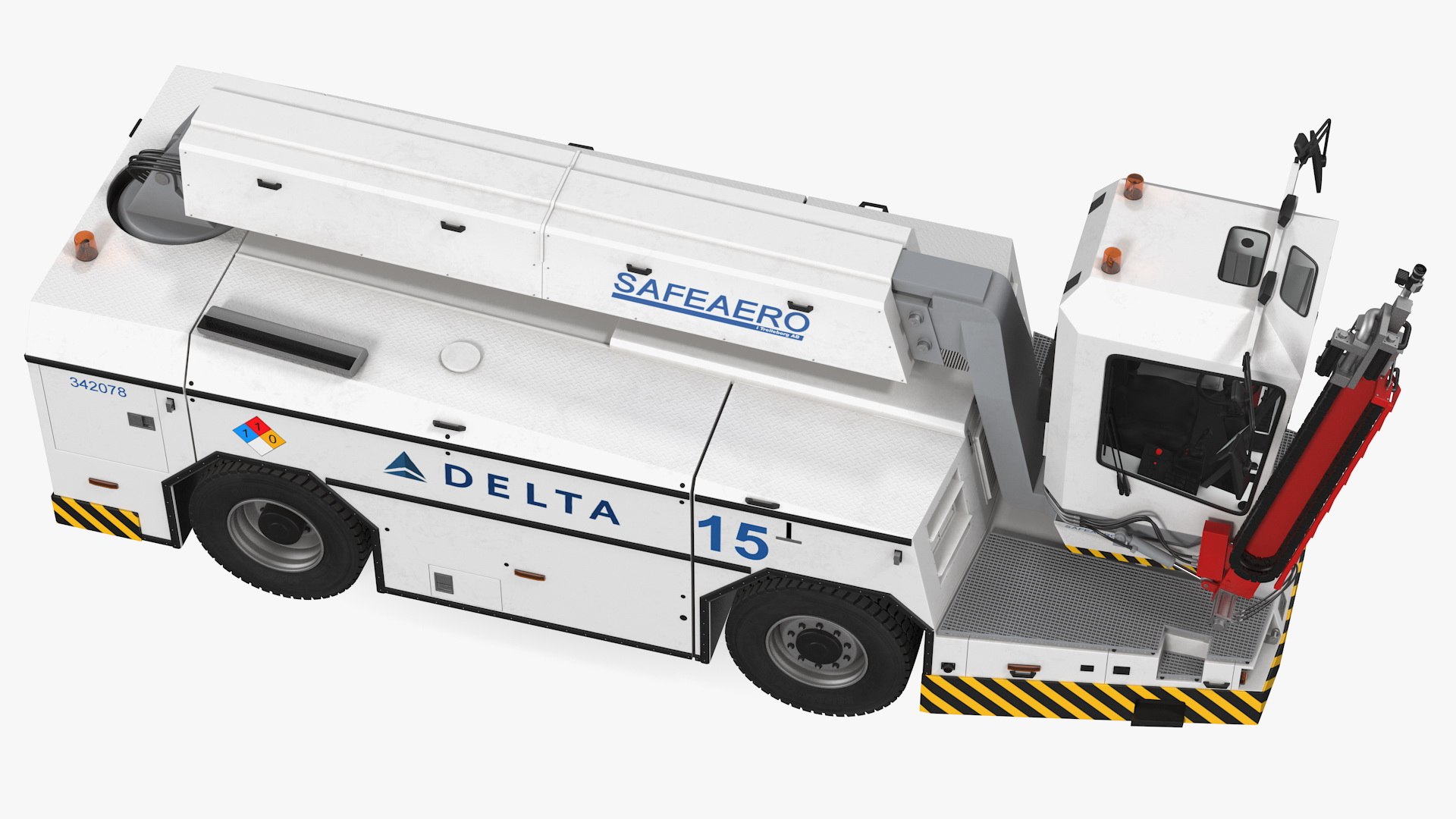 Safeaero 220 deicing vehicle model - TurboSquid 1587679