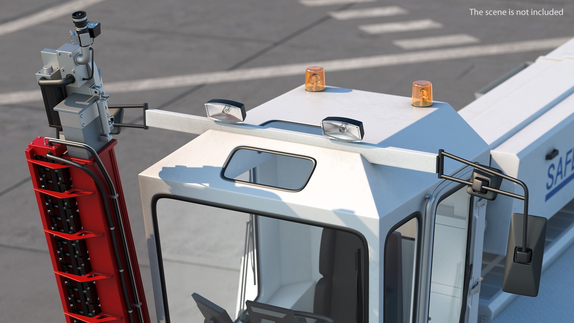 Safeaero 220 deicing vehicle model - TurboSquid 1587679