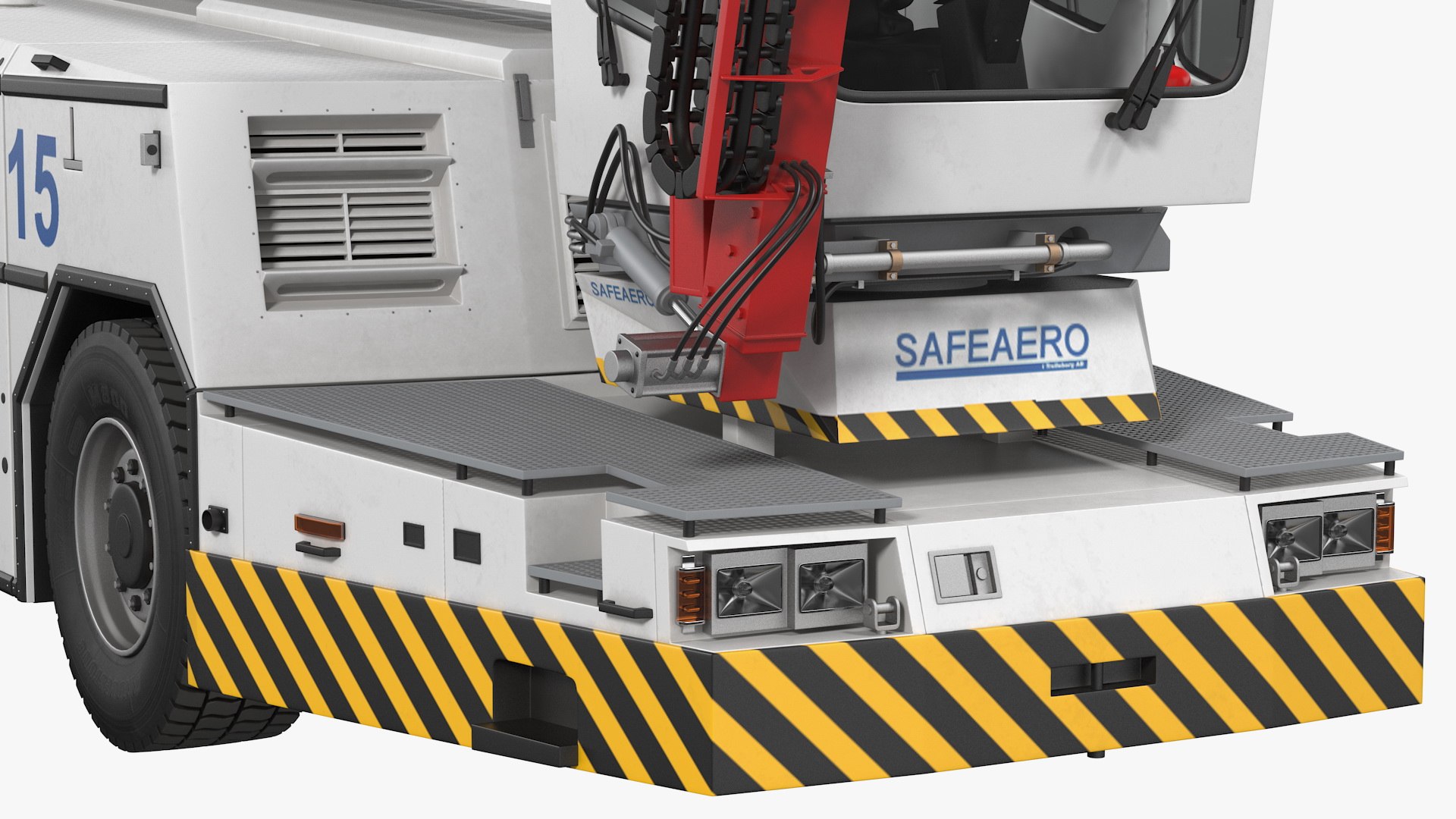 Safeaero 220 deicing vehicle model - TurboSquid 1587679
