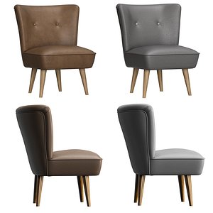 chalet chair jamni 3D model