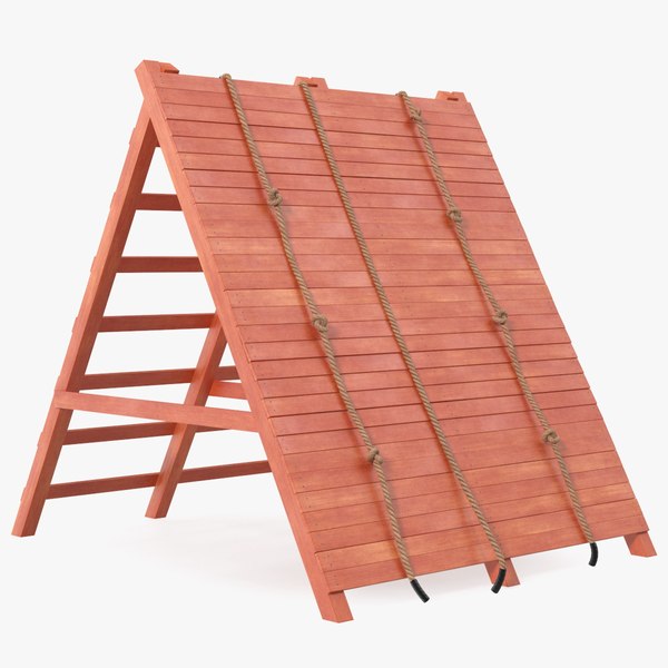 Obstacle Course Wall Climb 3D model